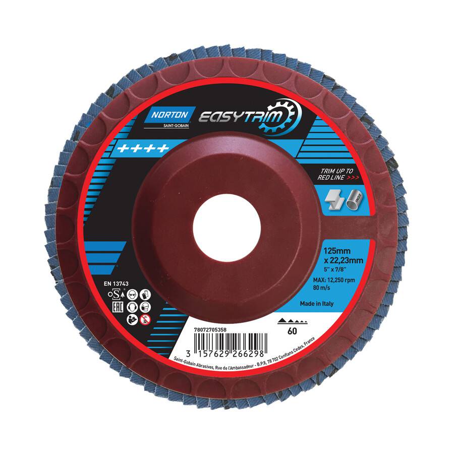 Flap disc Norton Easytrim