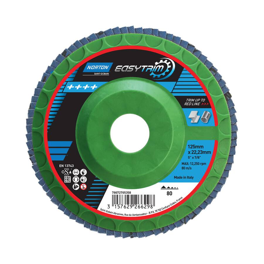 Flap disc Norton Easytrim