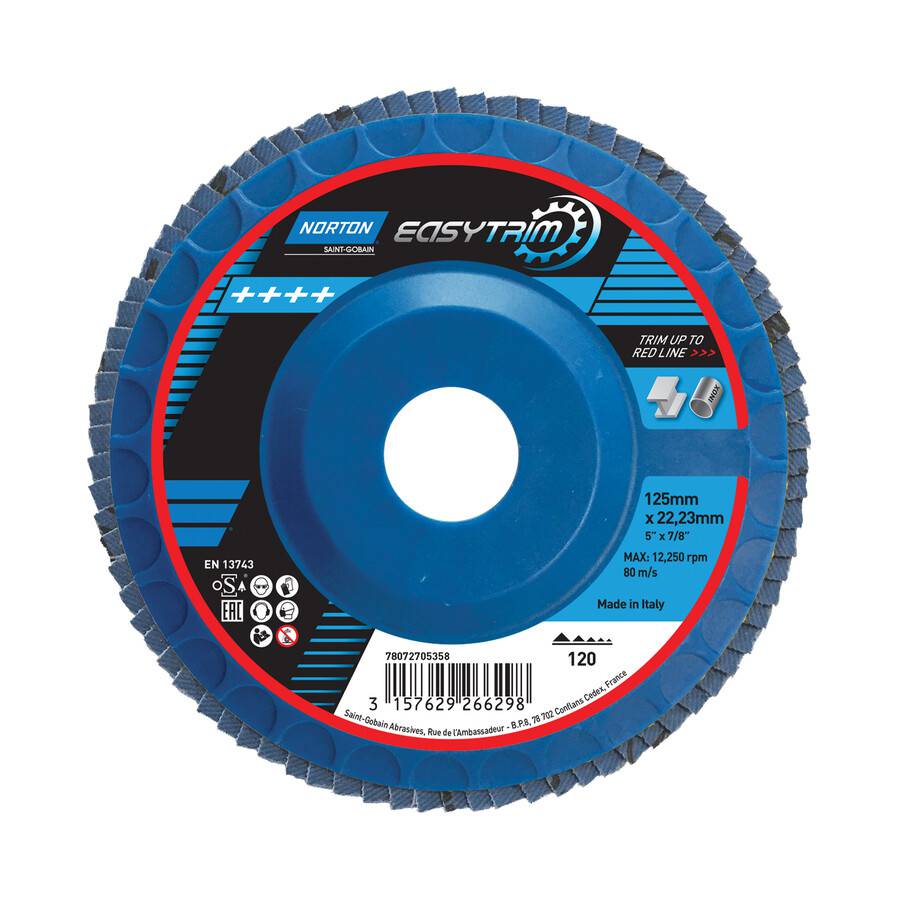 Flap disc Norton Easytrim