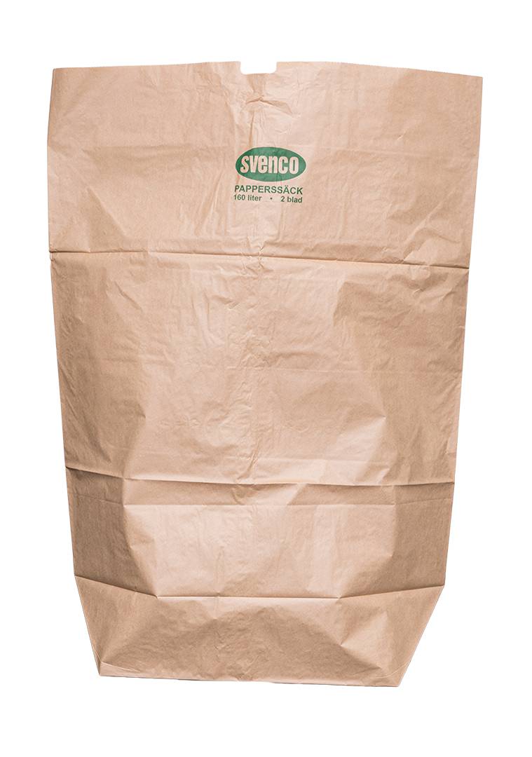 Rubbish sack paper 1-layer