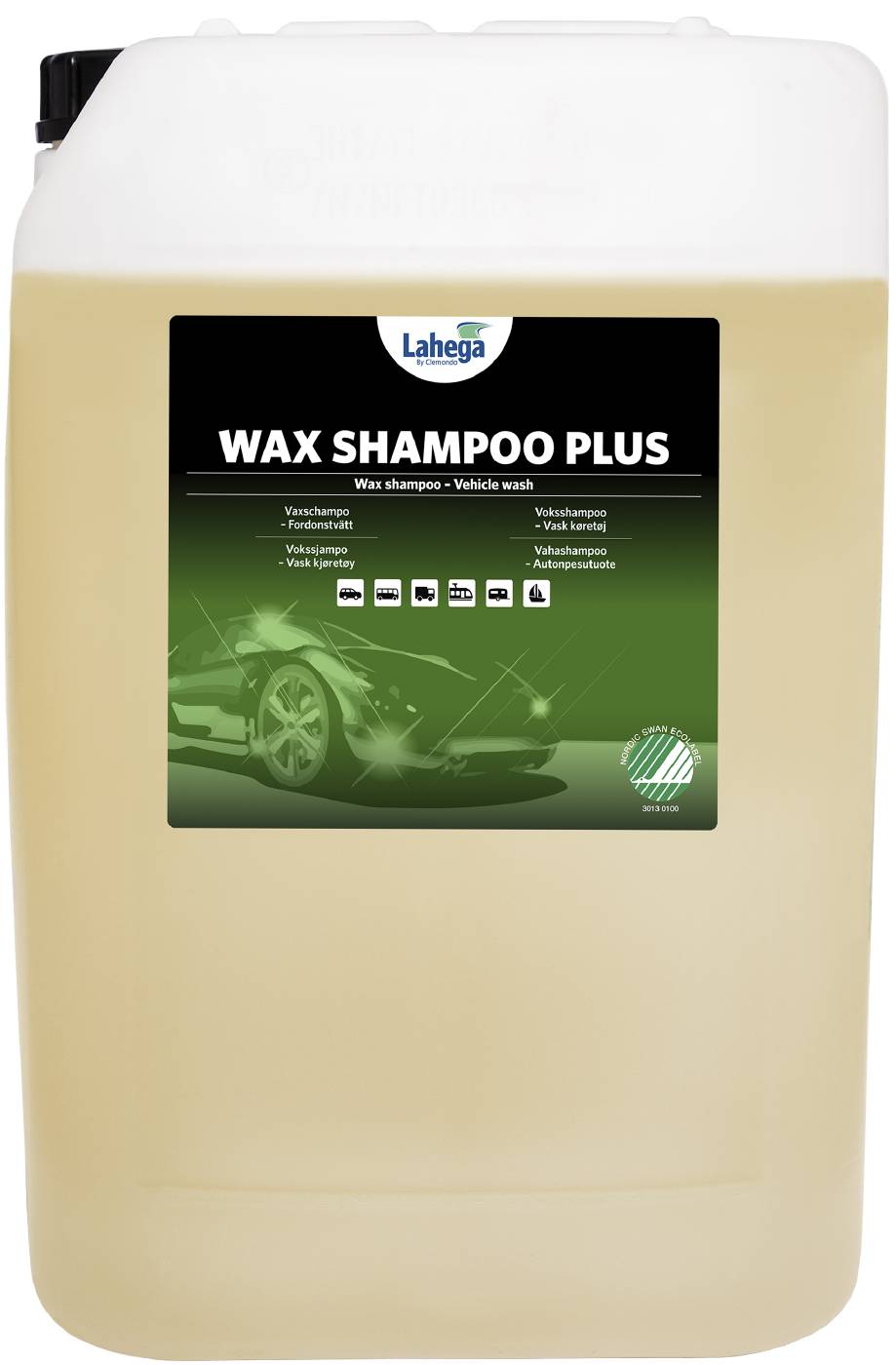 Bilrengjøring Lahega Wax Shampoo Plus