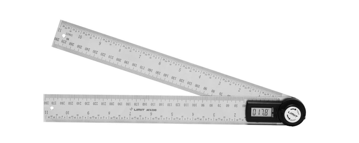 Digital angle gauge and ruler Limit AFA
