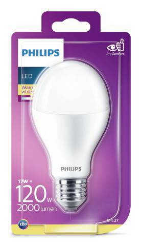 LED lampa normal A67 frost