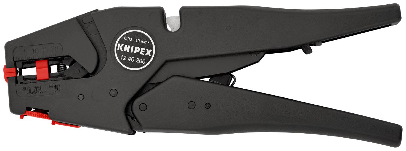 Automaattiset kuorimapihdit eristetyille kaapeleille Knipex 12 26 160