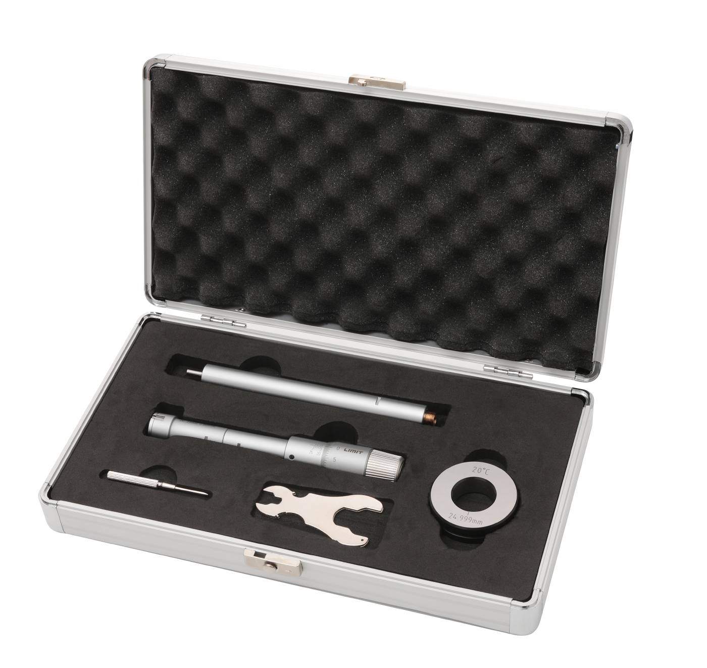 Trepunktsmikrometer Limit MPA 16 / 20 / 25 / 30 / 40 / 50 / 63 / 75 / 88 / 100 / Satser