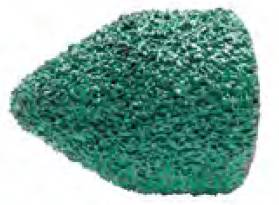 Abrasive cloth band Pointed
