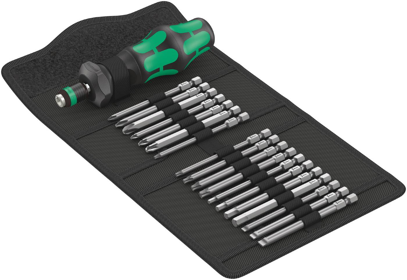 Bit screwdriver set Kraftform Kompakt Turbo 1 Wera
