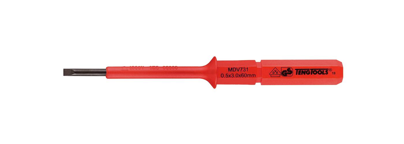 Insulated screwdriver blades Teng Tools MDV731-MDV772