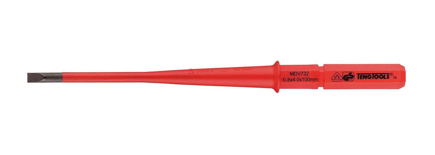 Insulated screwdriver blades Teng Tools MDV731-MDV772