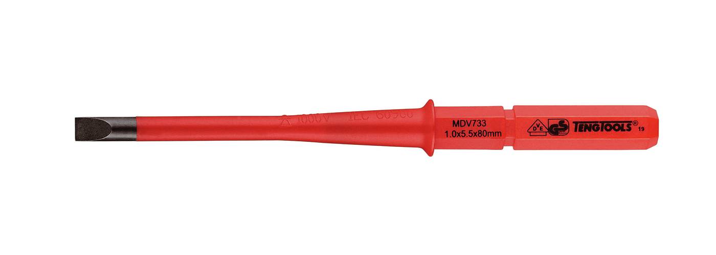 Insulated screwdriver blades Teng Tools MDV731-MDV772
