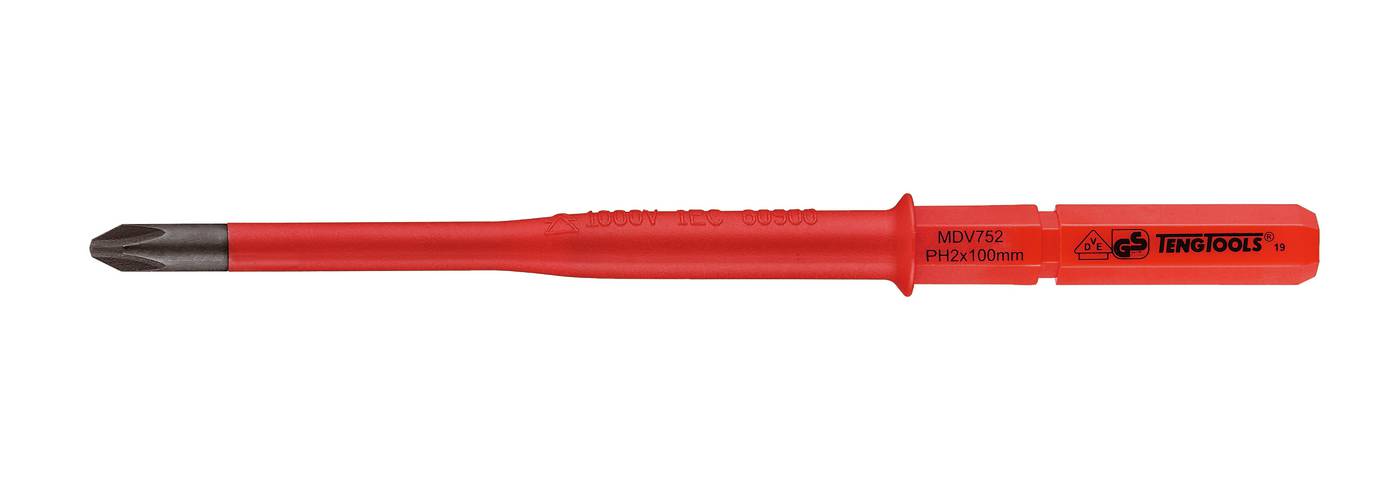 Insulated screwdriver blades Teng Tools MDV731-MDV772