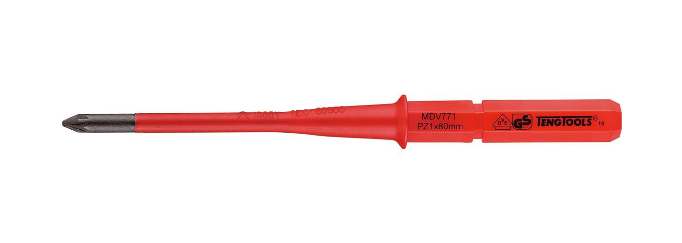 Insulated screwdriver blades Teng Tools MDV731-MDV772
