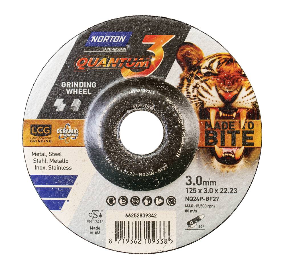 Comfort Grinding Depressed centre wheel