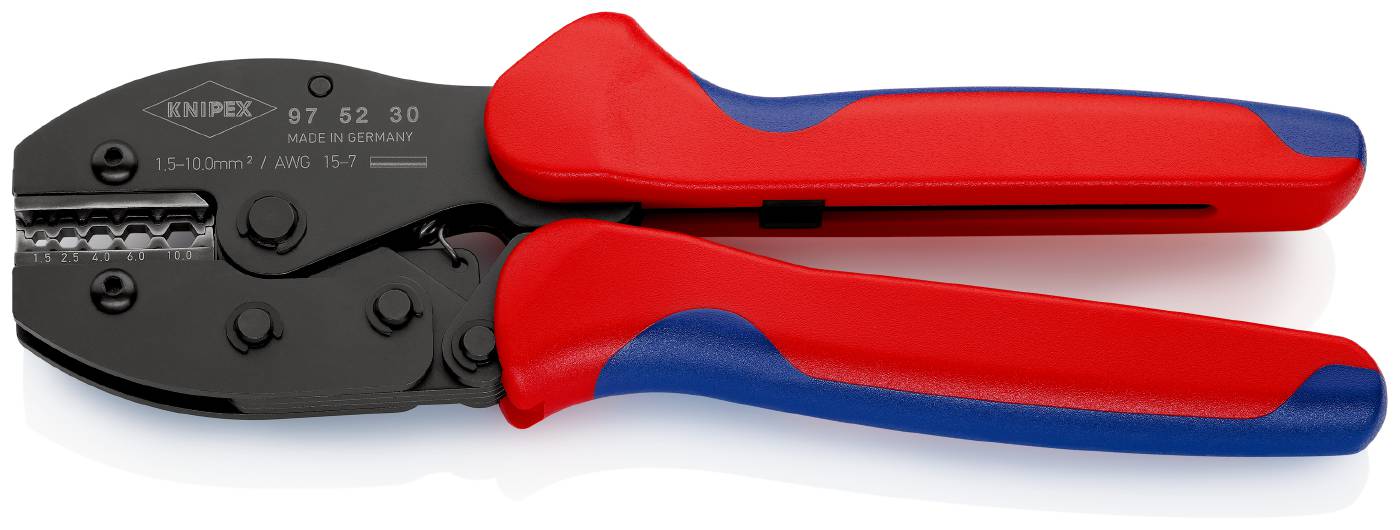 Crimping pliers PreciForce Knipex 9752 30/36/38