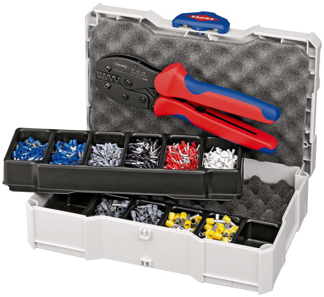 Crimp Assortments for wire ferrules Knipex