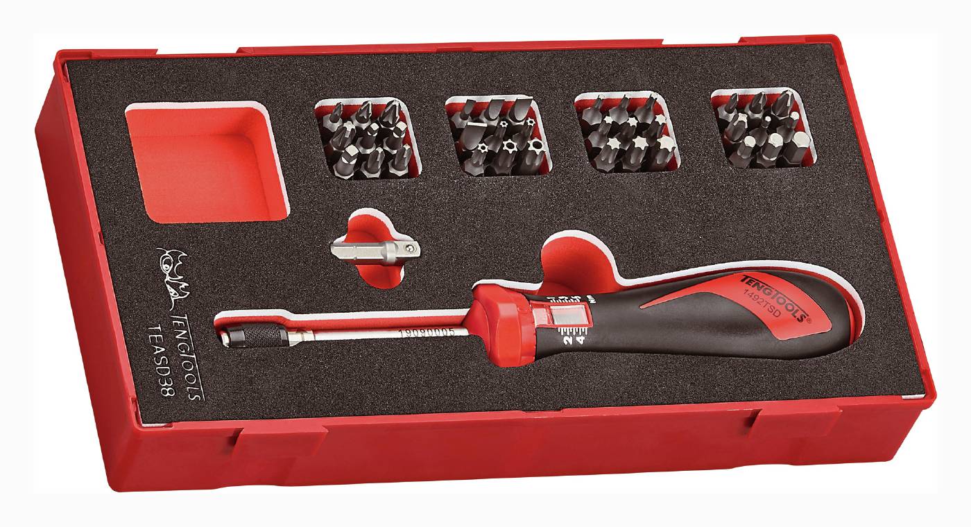 Torque screwdriver Teng Tools TEASD38 1-5Nm