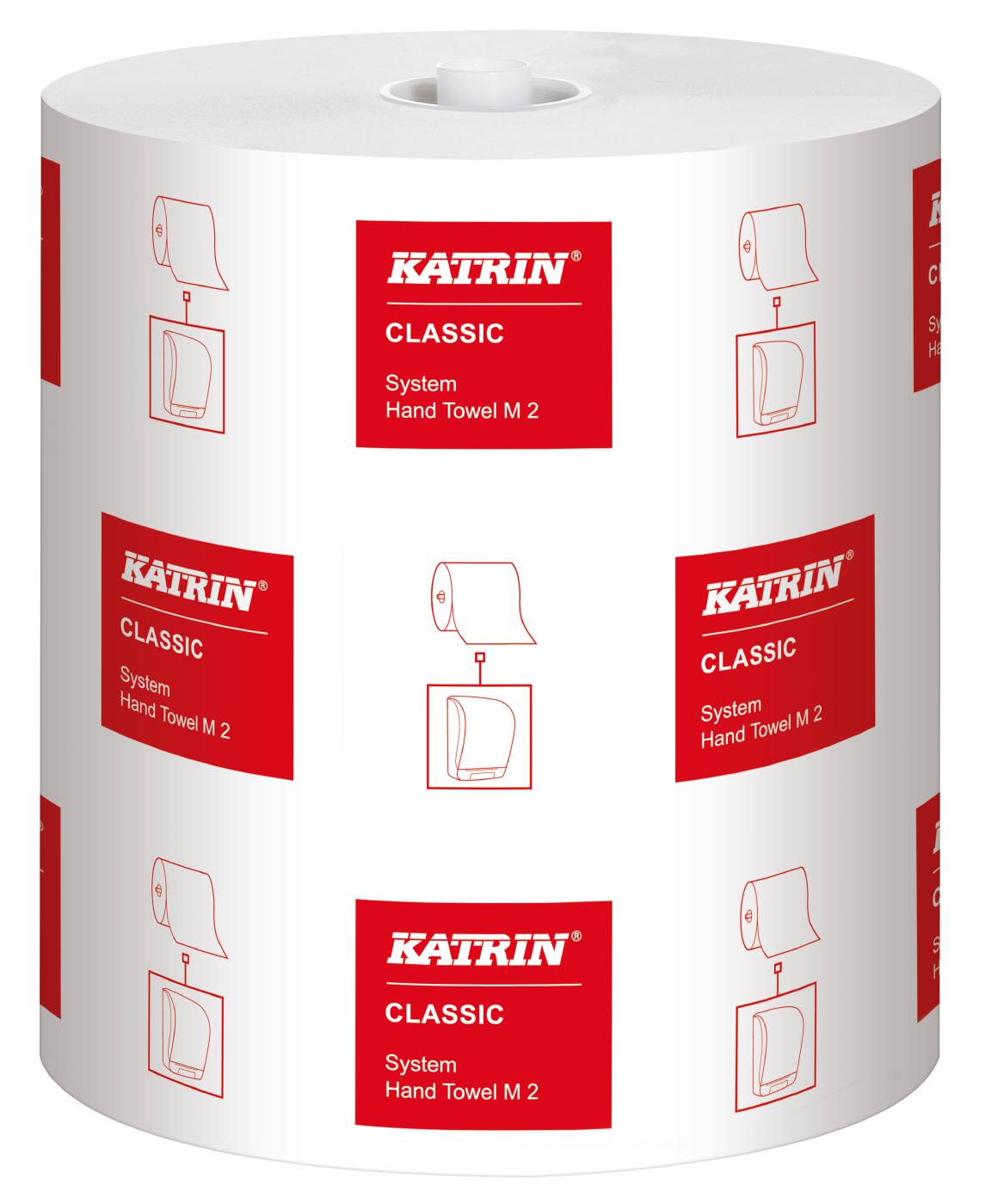 Paperipyyhe Katrin Classic System M 2