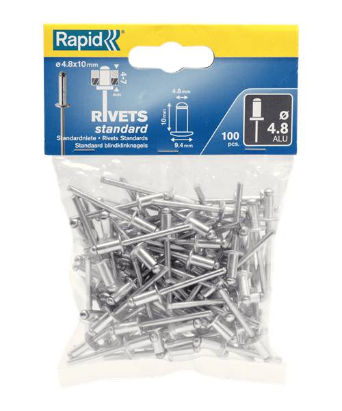 Standard rivets, aluminium Rapid