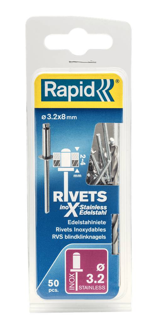 Stainless steel rivets Rapid