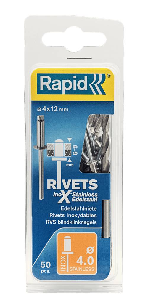 Stainless steel rivets Rapid