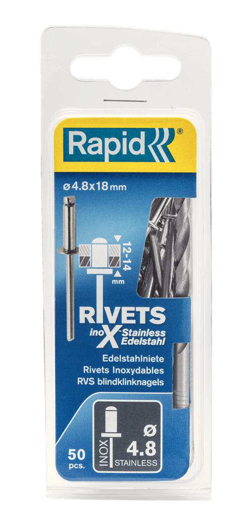 Stainless steel rivets Rapid