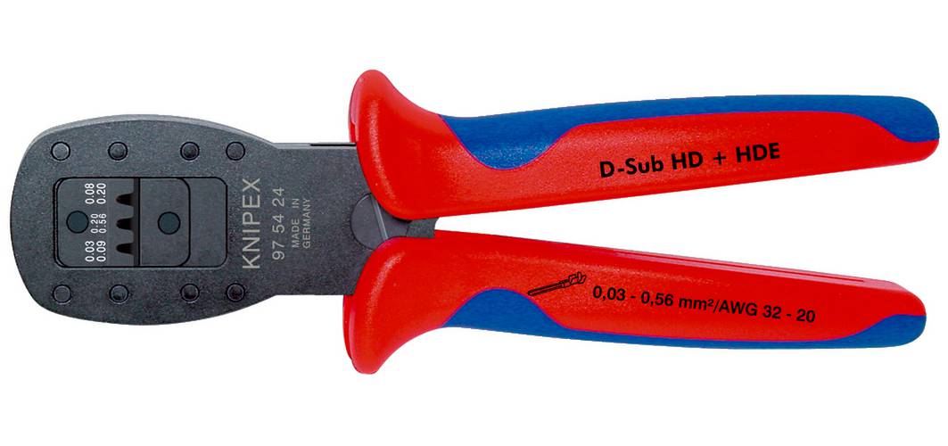 Crimping Pliers for micro plugs Knipex 97 54 24