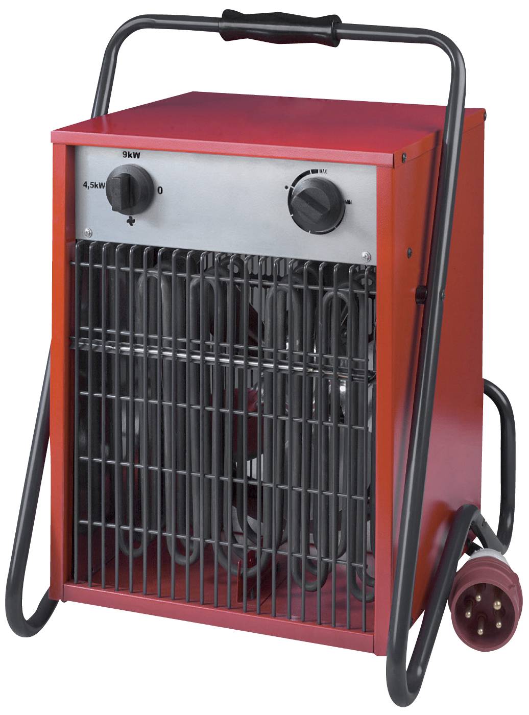 Byggvarmevifte 5 kW og 9 kW