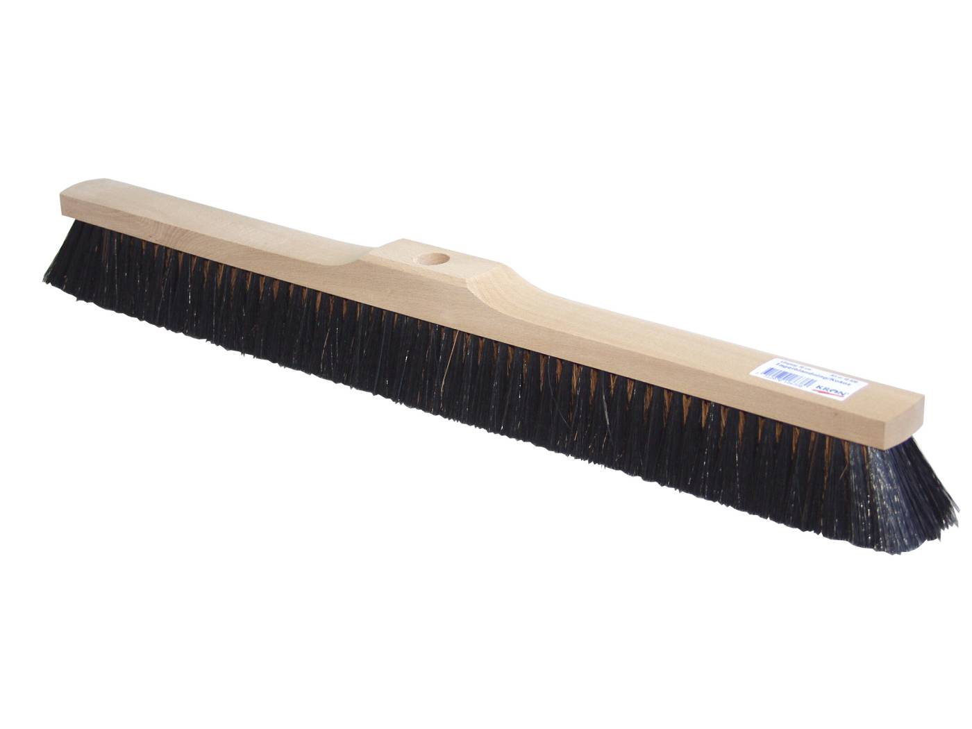 Broom, hard fiber and wooden back KRON