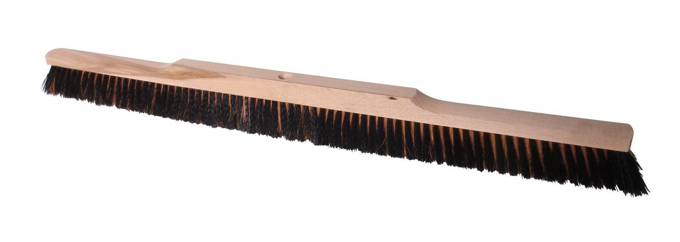 Broom, hard fiber and wooden back KRON