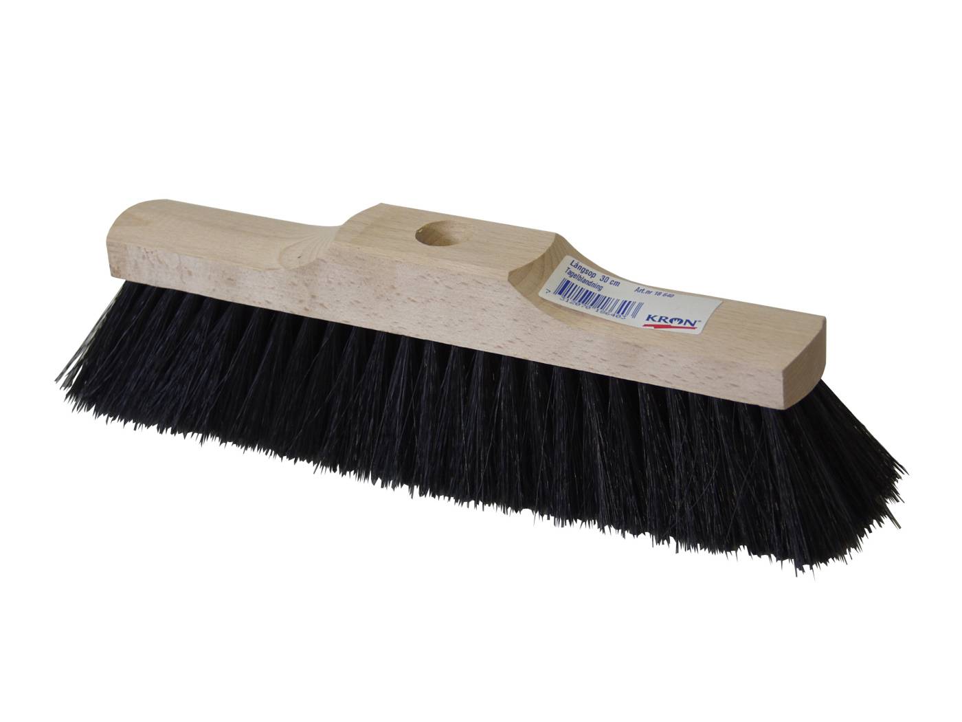 Broom, soft fiber and wooden back KRON