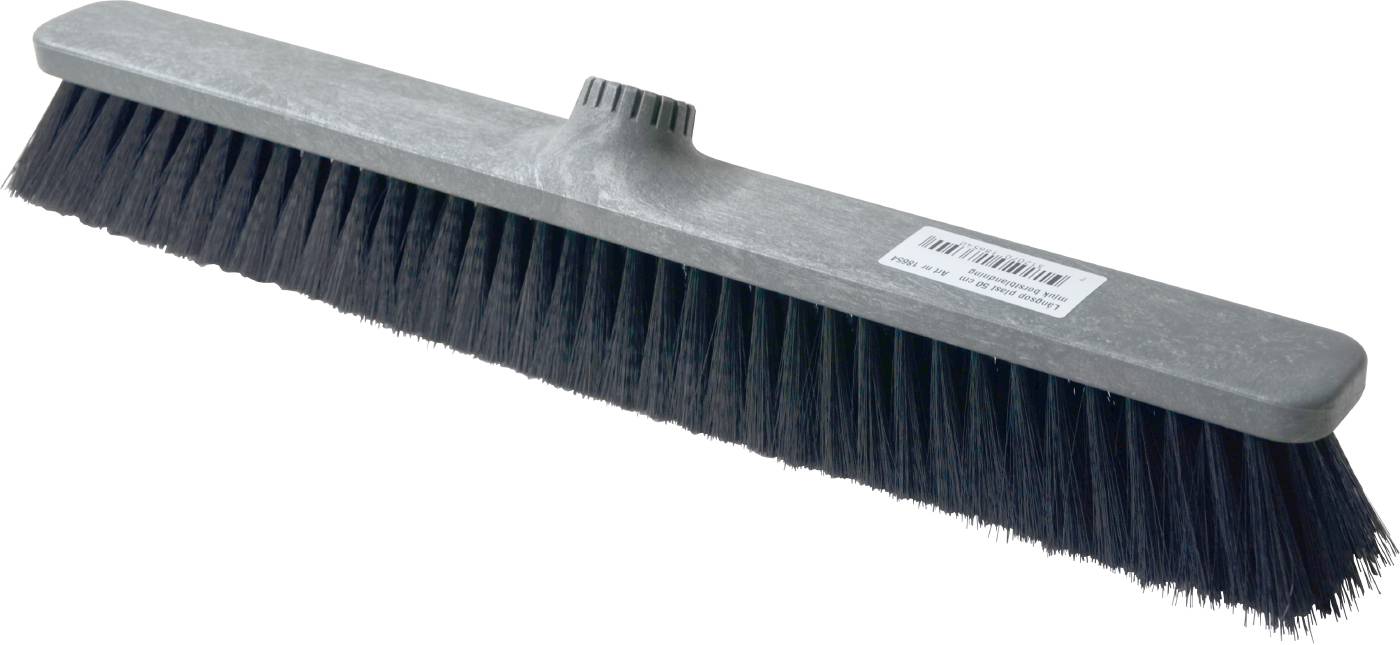 Broom, soft fiber and plastic back KRON