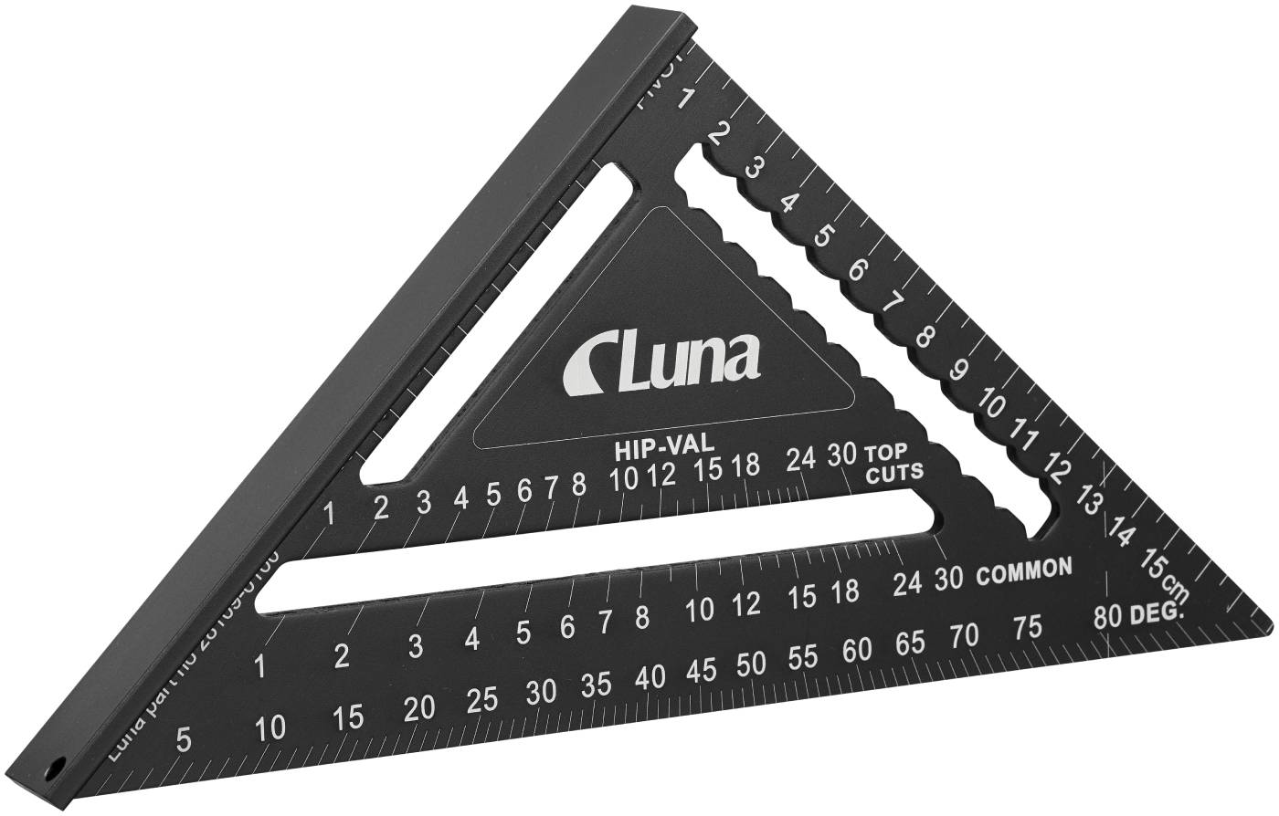 Speed square aluminium Luna