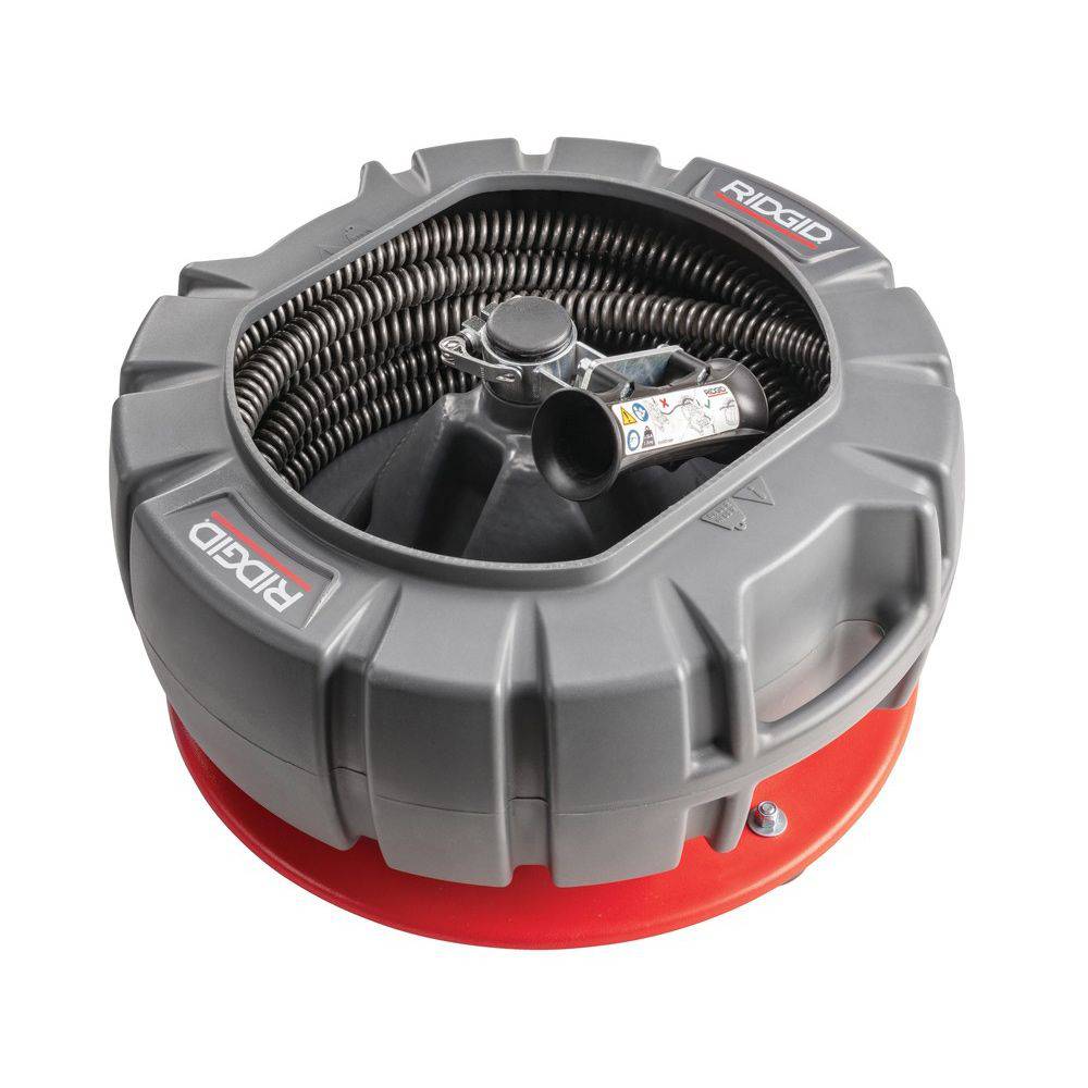 Sectional cable carrier/ drum Ridgid
