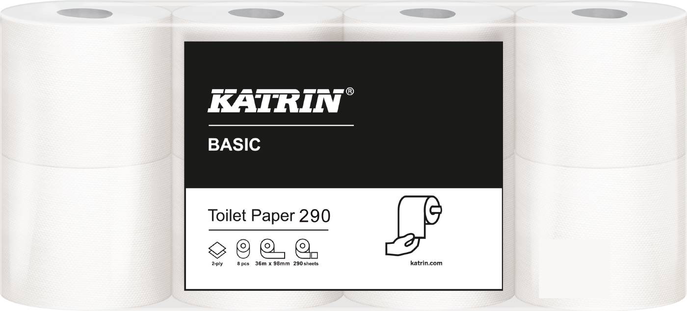 Toilet paper Katrin Basic 290, 360
