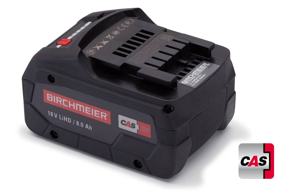 Akkupaketti Birchmeier 18V/8.0 Ah, LiHD