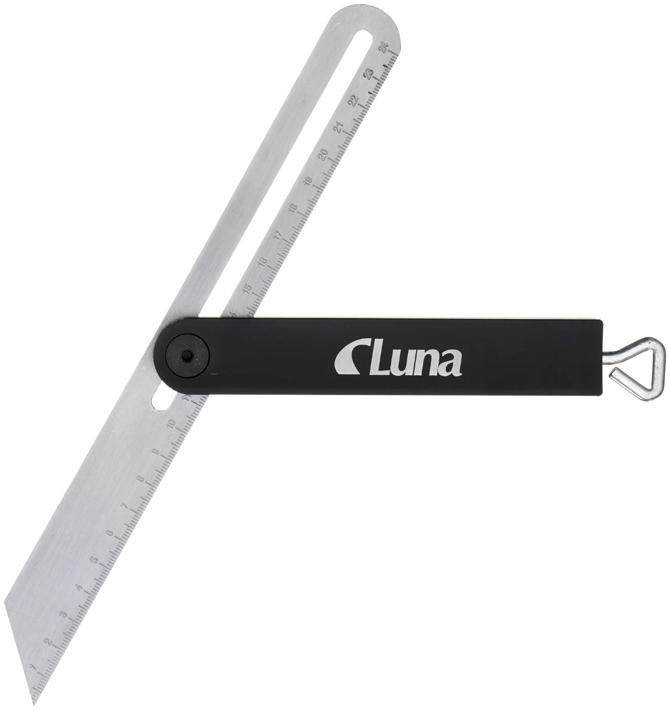 Bevel square aluminium Luna