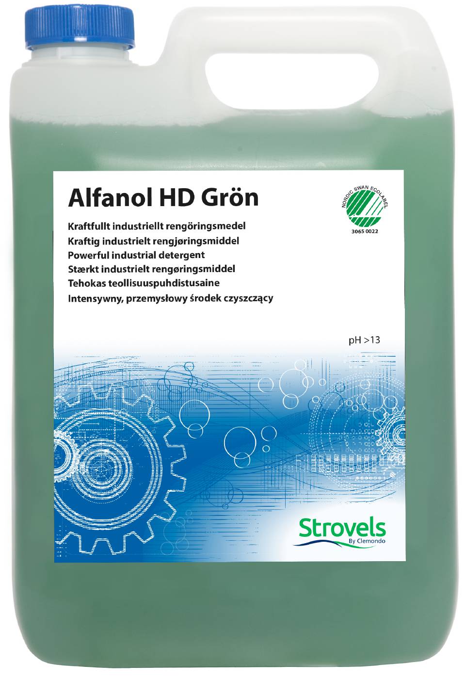 Cleaning agent Alfanol HD Green Strovels