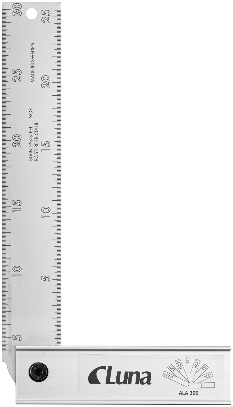 Adjustable square aluminium Luna