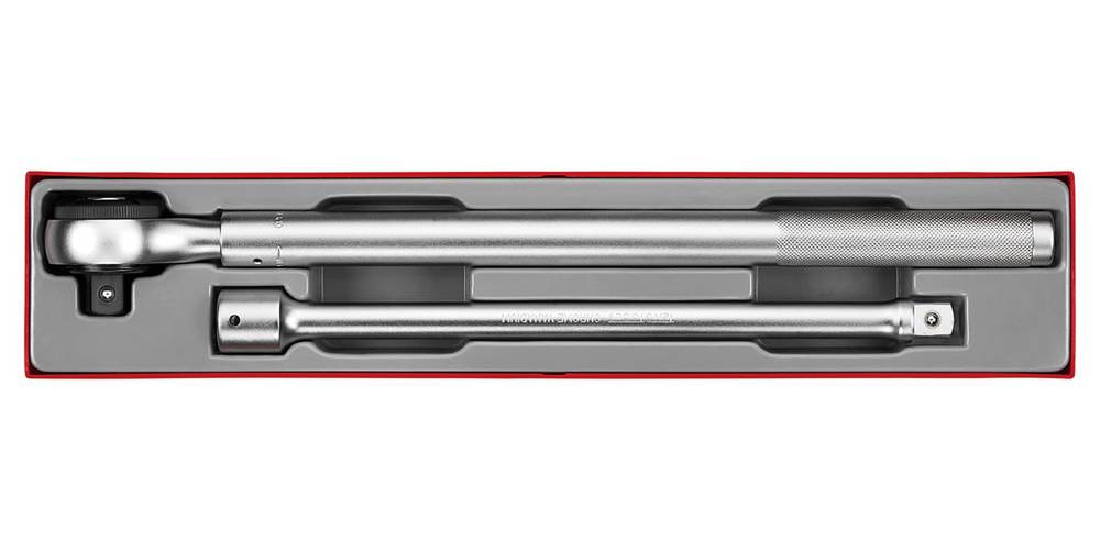 2 piece Ratchet handle set 3/4" Teng Tools TTX3402E