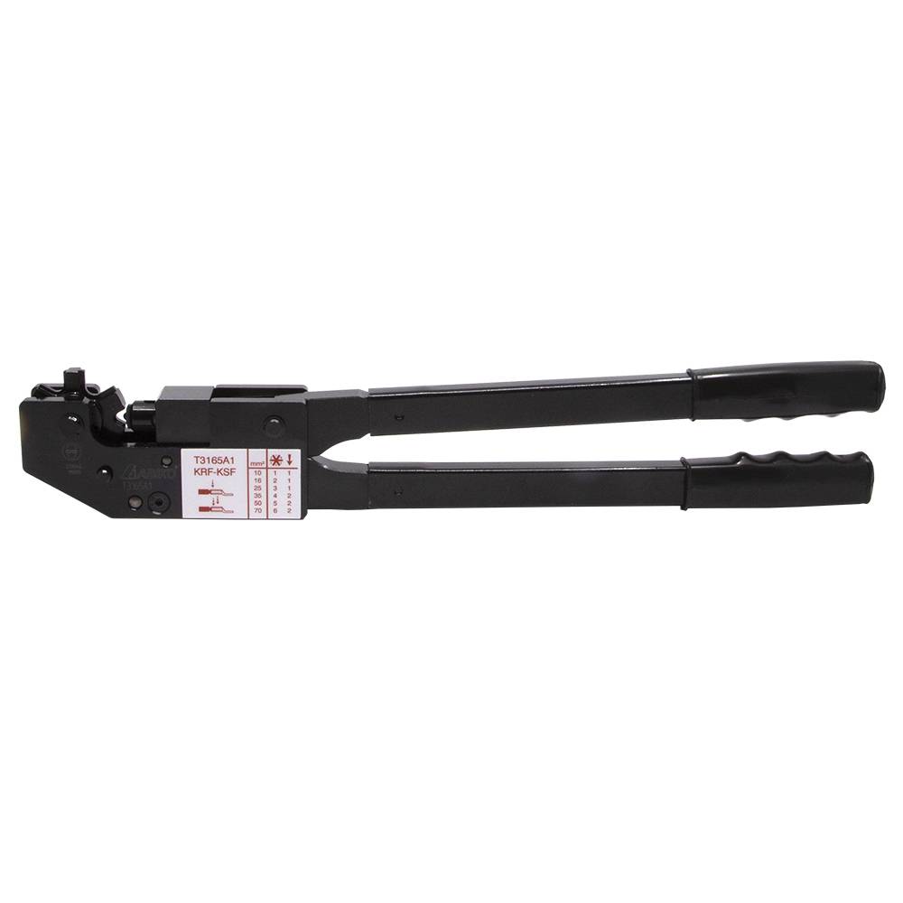 Crimping pliers for copper splices. Abiko T 3165 A