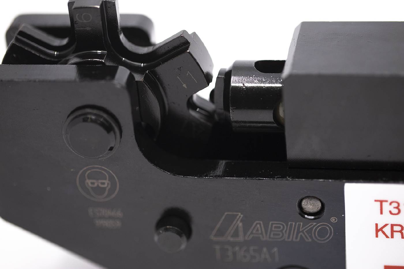 Crimping pliers for copper splices. Abiko T 3165 A