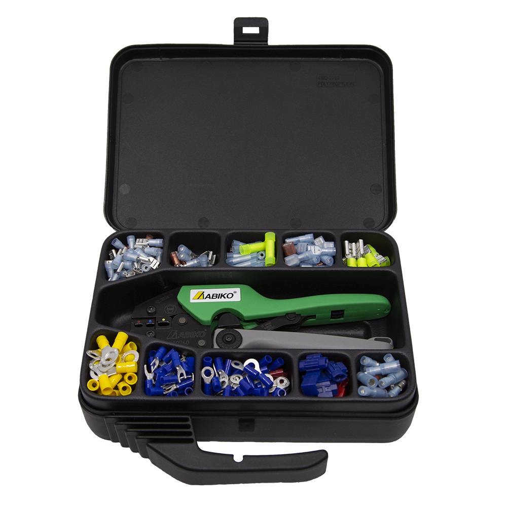 Spade terminal set. Abiko AL 450