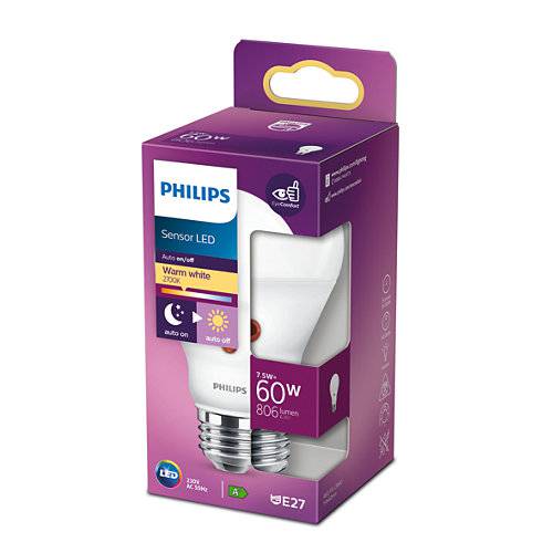 LED-lyssensor E27 Philips