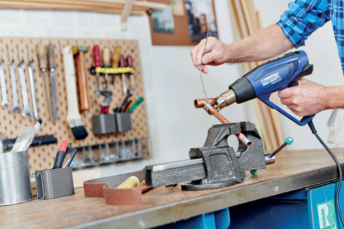 Hot air gun R2200 LCD Rapid