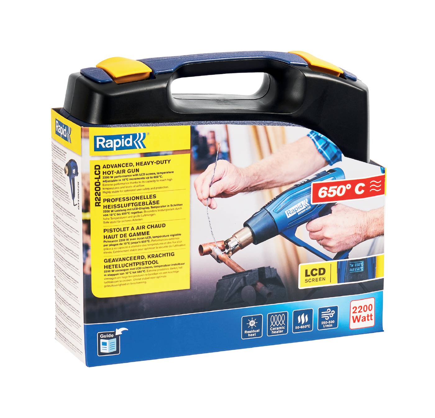Hot air gun case R2200 LCD Rapid