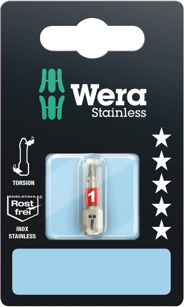 Bits for Phillips cross heads Wera 3851/1 TS