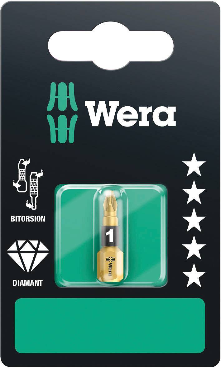Pozidriv-ristiurabitsit Wera 855/1 BDC