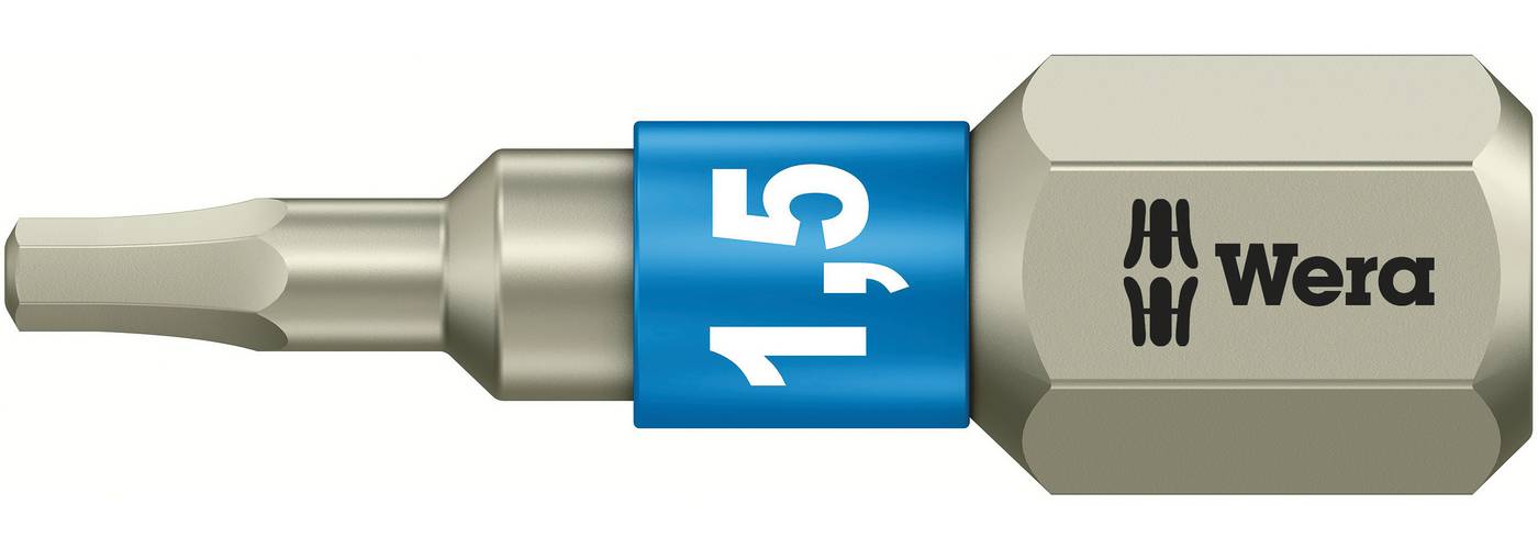 Bits for hexagonal holes - stainless Wera 3840/1 TS