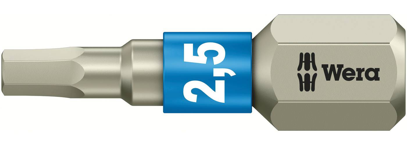 Bits for hexagonal holes - stainless Wera 3840/1 TS