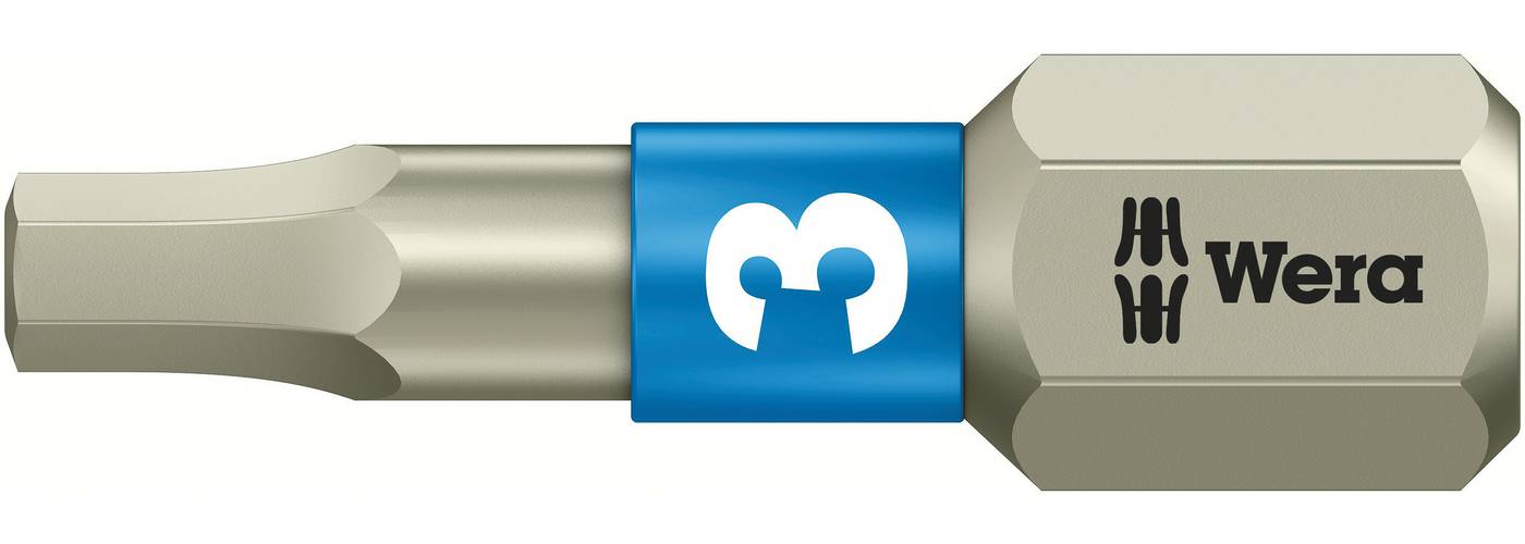 Bits for hexagonal holes - stainless Wera 3840/1 TS